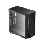 DeepCool CG540 RGB Mid-Tower Case Tempered Glass - Black | R-CG540-BKAGE4-G-1 - Image 4