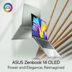 ASUS Zenbook 14 OLED Laptop (UX3402) - (i5-1240P , 8GB DDR5 ,512 GB M.2 , 14.0" 2.8K OLED Display , 2 Years Warranty + Sleeve Bag )|UX3402ZA-OLED1P5W-BLUE - Image 7