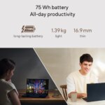 ASUS Zenbook 14 OLED Laptop (UX3402) - (i5-1240P , 8GB DDR5 ,512 GB M.2 , 14.0" 2.8K OLED Display , 2 Years Warranty + Sleeve Bag )|UX3402ZA-OLED1P5W-BLUE - Image 4