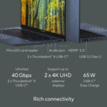 ASUS Zenbook 14 OLED Laptop (UX3402) - (i5-1240P , 8GB DDR5 ,512 GB M.2 , 14.0" 2.8K OLED Display , 2 Years Warranty + Sleeve Bag )|UX3402ZA-OLED1P5W-BLUE - Image 3