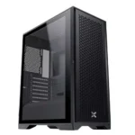 Xigmatek LUX S Mid Tower PC Case  Tempered  Glass , 4 FANS - Black - Image 6