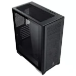 Xigmatek LUX S Mid Tower PC Case  Tempered  Glass , 4 FANS - Black - Image 5