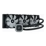 Corsair H150 RGB 360mm AIO Liquid  CPU Cooler  - Black - Image 4