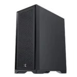 Xigmatek LUX S Mid Tower PC Case  Tempered  Glass , 4 FANS - Black - Image 4