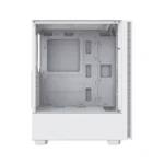 Xigmatek Phantom Arctic Mid Tower Tempered Glass Gaming Case - White - Image 4