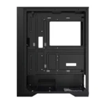 Xigmatek LUX S Mid Tower PC Case  Tempered  Glass , 4 FANS - Black - Image 3