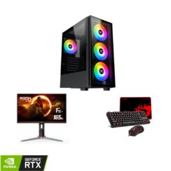 PC Setup ( i5 13th GEN  RTX 3060 TI  32GB RAM )( Monitor 24"  FHD 165Hz IPS 1 ms ) Gaming Mouse,Keyboard ,Headset