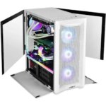 LIAN LI LANCOOL II MESH RGB WhiteTempered Glass ATX Case - White - Image 8