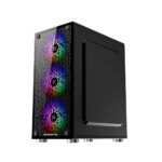 Xigmatek NYX  M-ATX Gaming  PC Case  - 3 ARGB FANS - Image 4