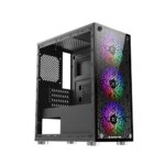 Xigmatek NYX  M-ATX Gaming  PC Case  - 3 ARGB FANS - Image 5