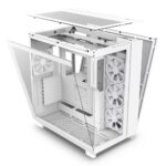 NZXT H9 Elite  PC Case Mid Tower  -  White - Image 4