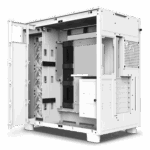 NZXT H9 Flow PC Case Mid Tower  -  White - Image 3