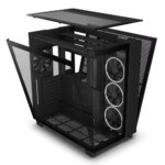 NZXT H9 Elite  PC Case Mid Tower  -  Black - Image 4