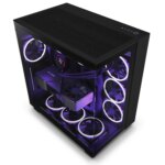 NZXT H9 Flow PC Case Mid Tower - Black