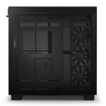 NZXT H9 Flow PC Case Mid Tower  -  Black - Image 5