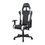 DXRacer P132 Prince Series Gaming Chair - BlackWhite - Image 3