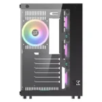 Xigmatek Aquarius Plus  RGB Mid-Tower Gaming Case - Black - Image 3