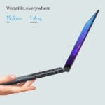 ASUS Zenbook 14 Flip UP5401EA OLED007W ( Intel Core i7 11th  GEN | 16GB DDR4 RAM | 1 TB SSD NVME |  14.0 " 2.8K OLED TOUCH FLIP + STYLUS PEN | 2 Years Warranty + ASUS BAG ) - Image 4