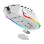 Razer Basilisk V3 Pro WirelessWired Gaming Mouse - White - Image 2