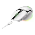Razer Basilisk V3 Pro WirelessWired Gaming Mouse - White - Image 3