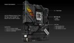 Asus ROG Strix Z790-H Gaming WIFI (LGA 1700) DDR5 Intel (12th/13th/14th) Gen  ATX Motherboard - Image 2