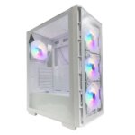 Xigmatek Elite One Arctic ATX Case - White