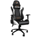 Xigmatek Hairpin Gaming Chair - WhiteBlack - Image 3