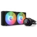NZXT Kraken 240 AIO Cooler LCD - RGB Black - Image 5