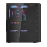 Dark Flash DK351 ATX PC Case  4RGB FANS - Black - Image 5