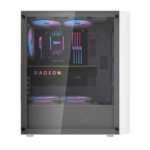 Dark Flash DK351 ATX PC Case  4RGB FANS - White - Image 4