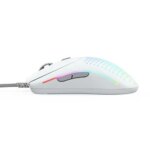 Glorious Model O 2 RGB Wired Optical Gaming Mouse - Matte White - Image 3
