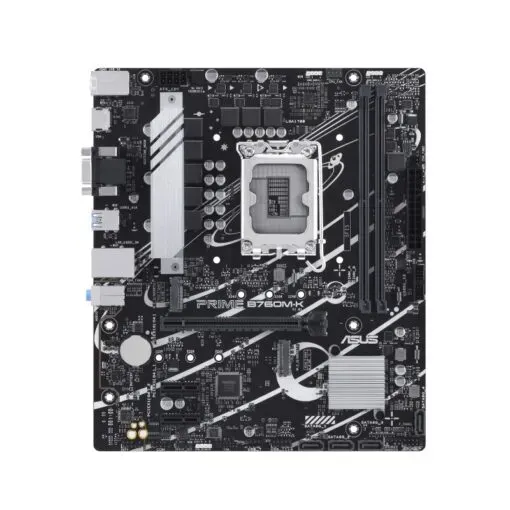 اللوحة الأم Asus Prime B760M-K (DDR5) mATX Intel من الجيل الثاني عشر إلى الثالث عشر