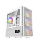 DeepCool CH560 ARGB ( Digital Display )  Mid-Tower ATX Gaming Case - White