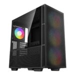 DeepCool CH560 ARGB Mid-Tower ATX Gaming Case - Black 