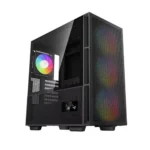 DeepCool CH560 ARGB ( Digital Display )  Mid-Tower ATX Gaming Case - Black