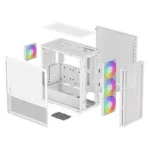 DeepCool CH560 ARGB Mid-Tower ATX Gaming Case - White - Image 5