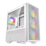 DeepCool CH560 ARGB Mid-Tower ATX Gaming Case - White