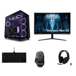 Ultimate PC Setup ( i9-13900K - RTX 4090 24GB - 64GB DDR5 -  G8 4K 240Hz Monitor - Logitech Gaming Accessories)