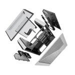 HYTE Y60 Premium Mid Tower PC Case - Black and White - Image 4