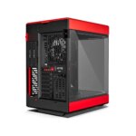 HYTE Y60 Premium Mid Tower PC Case - Black and Red - Image 3