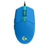 Игровая мышь Logitech G203 Light Sync RGB, 6 кнопок, синяя