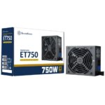 Silverstone ET750 -  750W+80 Gold Certified Semi-Modular ATX Power Supply - Image 6