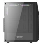 Dark Flash DK150 ATX PC Case  4RGB FANS - Black - Image 4