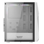 Dark Flash DK150 ATX PC Case  4RGB FANS - White - Image 2