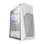 Dark Flash DK150 ATX PC Case  4RGB FANS - White