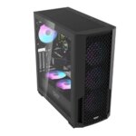 Dark Flash DF2100 ATX PC Case  4RGB FANS - Black - Image 4