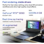 ASUS Vivobook Pro 16 OLED Laptop ( INTEL CORE i9 11900H / RTX 3050 4GB / 16GB DDR4 RAM /1TB SSD / 16.0 WUXGA OLED) K6602HC-MB082W-SILVER - Image 7
