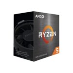 AMD Ryzen 5 5500 Desktop Processor, Socket AM4, 6 Core / 12 Threads  Up to 4.2GHz, , 19MB Cache