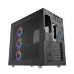 Xigmatek Aqua Ultra Dual Chamber RGB Mid-Tower Gaming Case - Black | EN40672 - Image 6