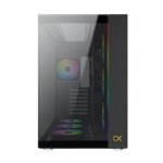 Xigmatek Aqua Ultra Dual Chamber RGB Mid-Tower Gaming Case - Black | EN40672 - Image 4